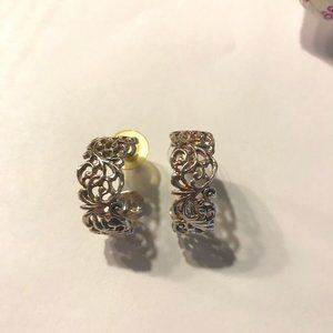 Silver Filigree Earrings